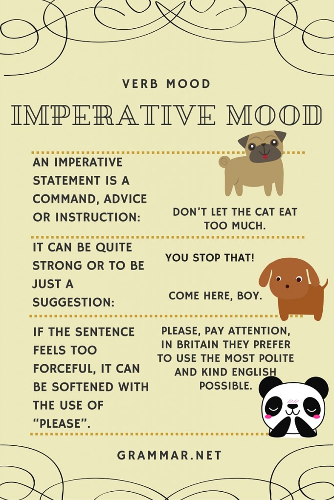 Imperative Mood | Grammar Newsletter - English Grammar Newsletter